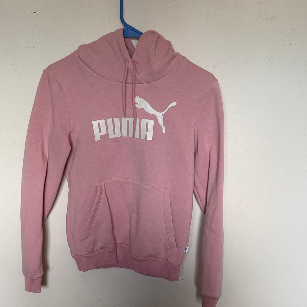 Puma Women's Soft Pink Hoodie